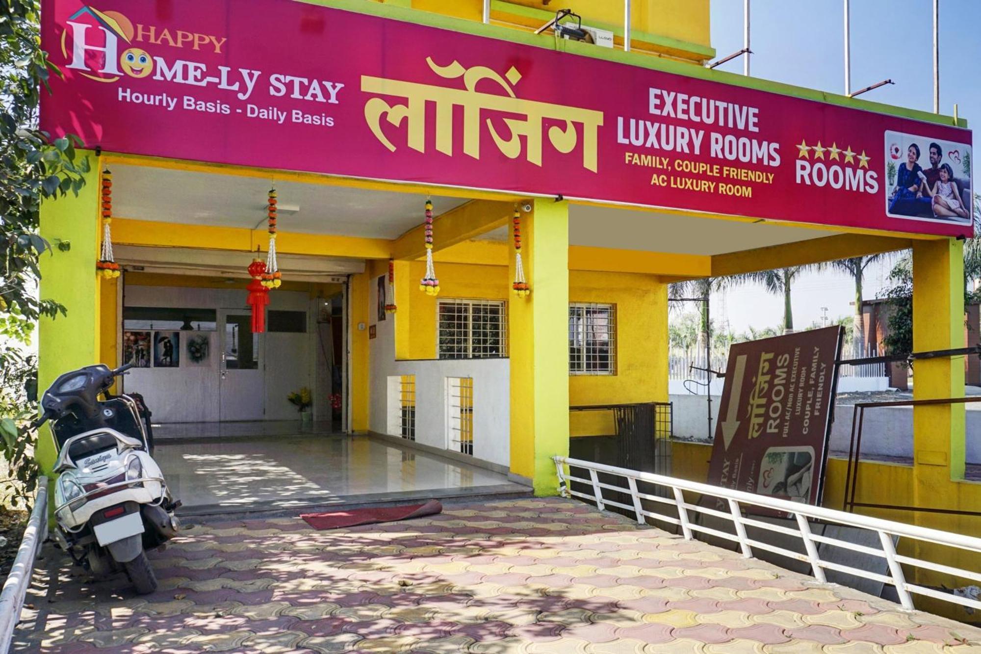Hotel O Happy Homely Stay Sasvad Esterno foto